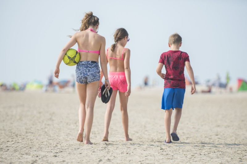 Vermaak op het strand